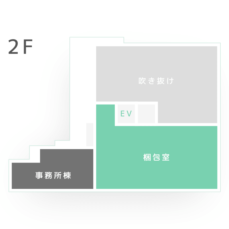 2階倉庫ゾーニング画像